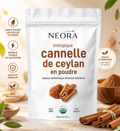 Cannelle de Ceylan Bio Premium en poudre – Néora